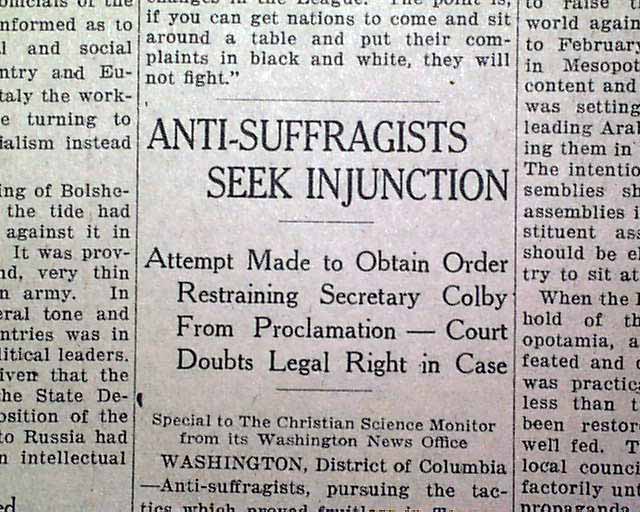 19th Amendment Primary Source