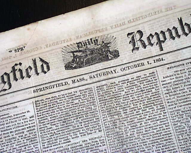 CENTRALIA MASSACRE Missouri w/ Bloody Bill Anderson 1864 Old Civil War