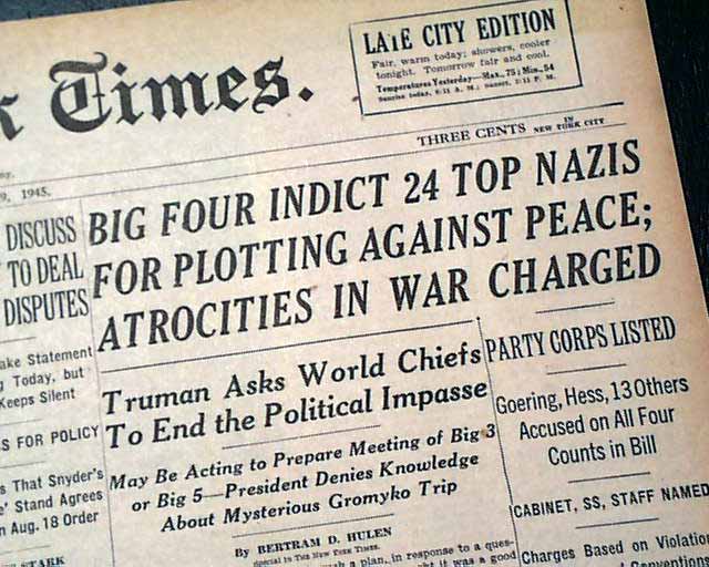 Nuremberg's complicated lessons, 70 years later