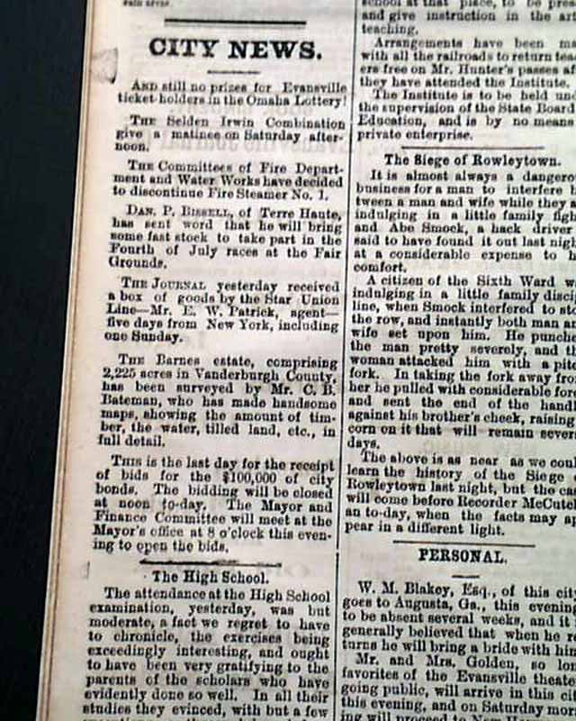 evansville paper evansville paper
