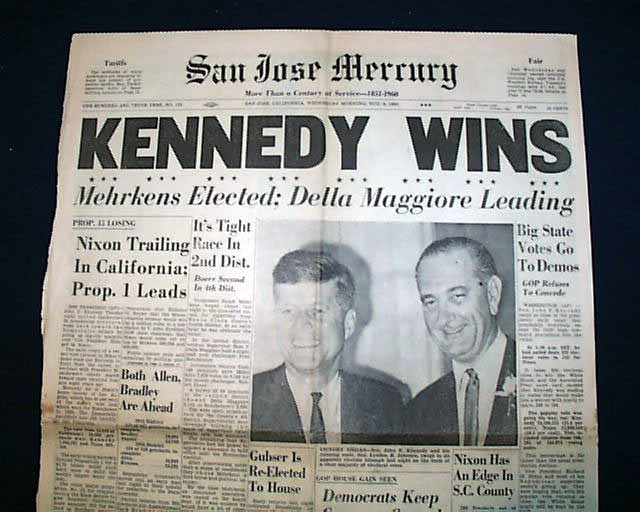 When was Kennedy elected?