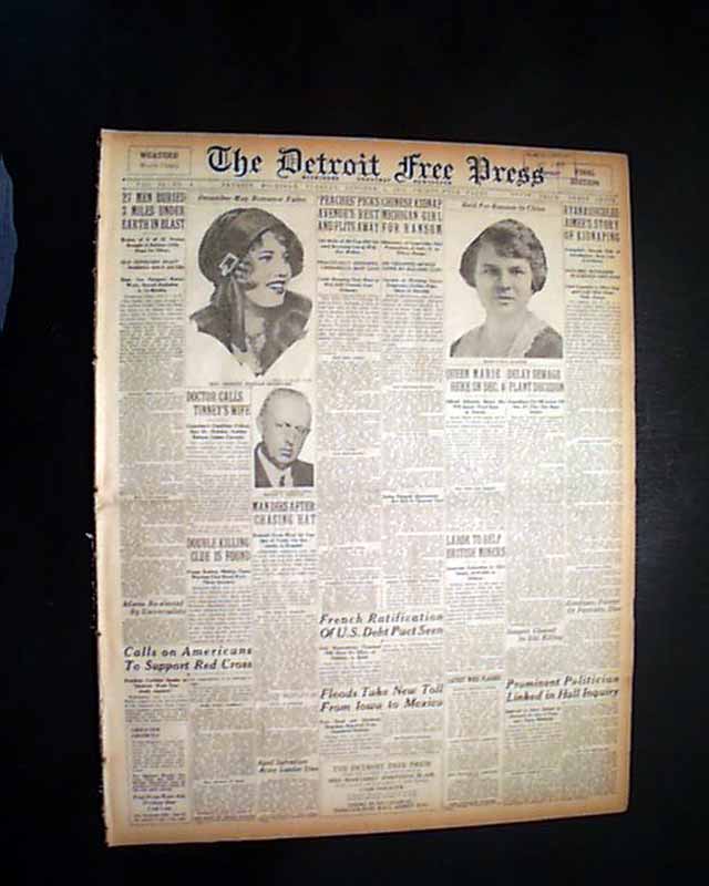 ROCKWOOD TN Tennessee Roane Iron Mine Explosion DISASTERS Miners 1926