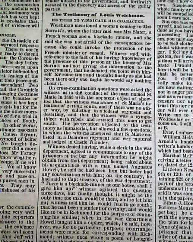 the lincoln assassination conspiracy trial Abraham lincoln assassination conspiracy trial of 1865 the co conspirators american experience official site , the co conspirators pardoned by president andrew johnson. the lincoln assassination conspiracy trial Abraham lincoln assassination conspiracy trial of 1865 the co conspirators american experience official site , the co conspirators pardoned by president andrew johnson.