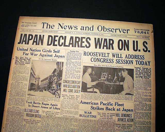 Paper on pearl harbor