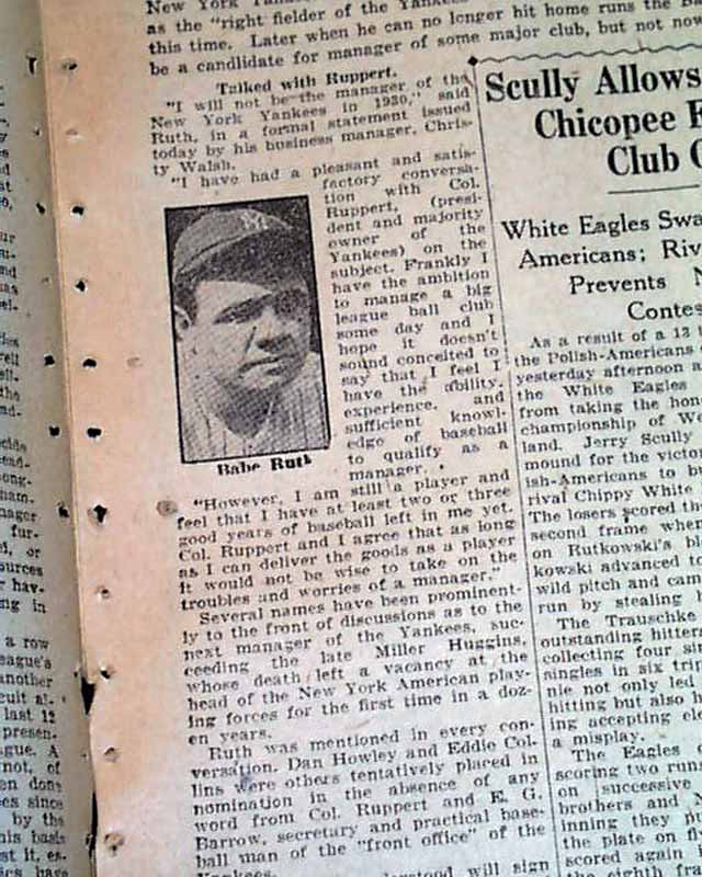   Series Chicago Cubs vs Philadelphia Athletics Newspaper MLB
