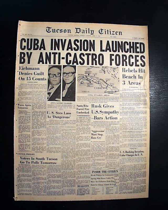 history of the failed invasion of cuba at the bay of pigs history of the failed invasion of cuba at the bay of pigs