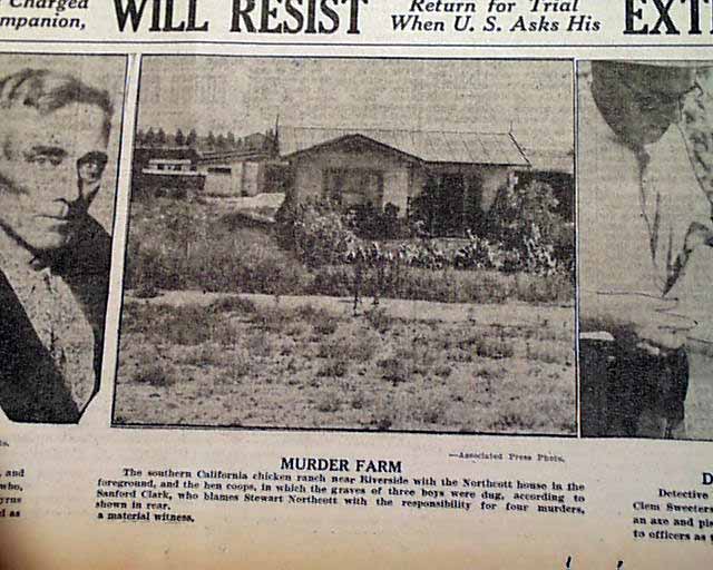 1928 Wineville Chicken Coop murders - RareNewspapers.com