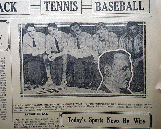 the black sox scandal Jackson wasn't the only black sox player to talk to the press in the years following the scandal in the fall of 1956, chick gandil sat down with los angeles-based sportswriter melvin durslag for a tell-all exposé about the 1919 world series fix that appeared in sports illustrated6 gandil's rambling, self-serving interview made national. the black sox scandal Jackson wasn't the only black sox player to talk to the press in the years following the scandal in the fall of 1956, chick gandil sat down with los angeles-based sportswriter melvin durslag for a tell-all exposé about the 1919 world series fix that appeared in sports illustrated6 gandil's rambling, self-serving interview made national.