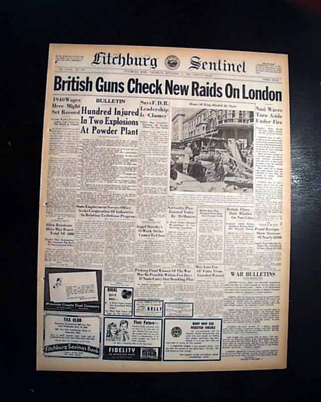 HERCULES POWDER COMPANY Kenvil NJ New Jersey EXPLOSION Disaster 1940