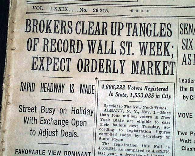 description stock market crash of 1929
