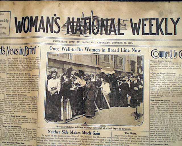 WOMEN'S SUFFRAGE Movement 19th Amendment Close WOMAN TO VOTE Rare 1914