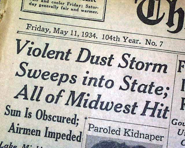 1934 Dust Bowl Storm