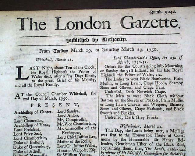 world-s-oldest-newspaper-1750-gazette-235-years-old-rarenewspapers