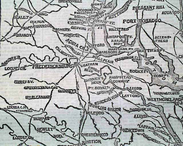 Rare NEW MEXICO Civil War & Virginia POUND GAP Kentucky MAPS 1862