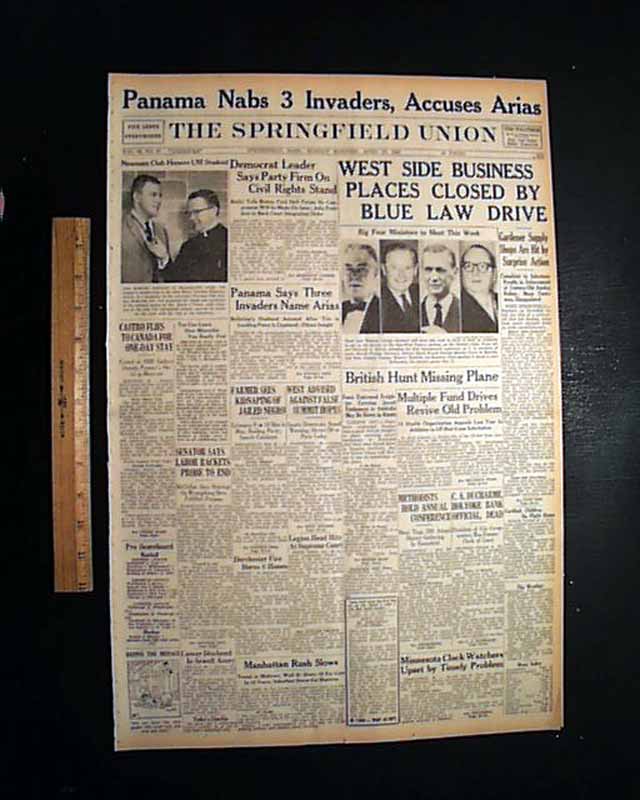 POPLARVILLE MS Negro Lynching Mack Parker1959 Newspaper  