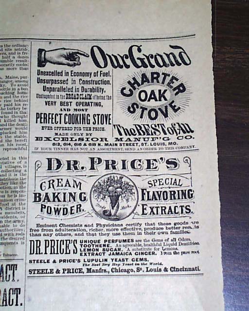 1879 Old West Newspaper From Lawrence KS......
