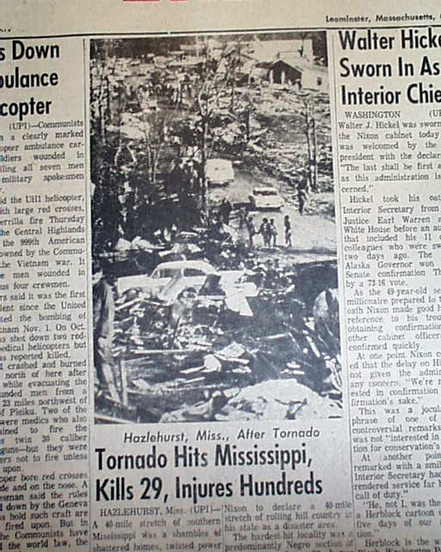 Hazlehurst Mississippi tornado.....