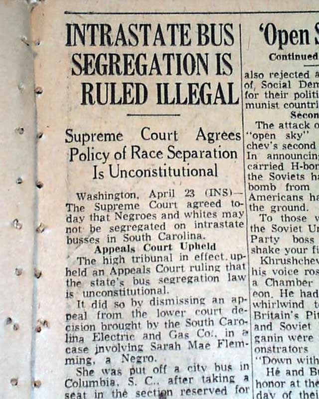 when was segregation illegal